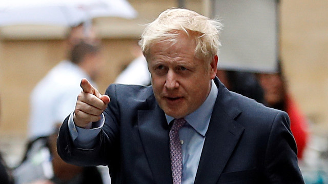 File photo: Boris Johnson arrives at BBC studios 