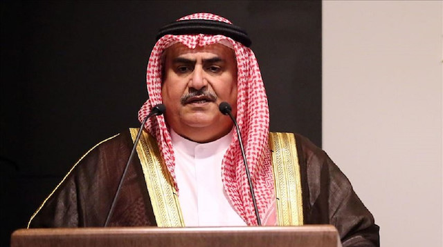 Bahraini Foreign Minister Kahlid bin Ahmad Al Khalifa