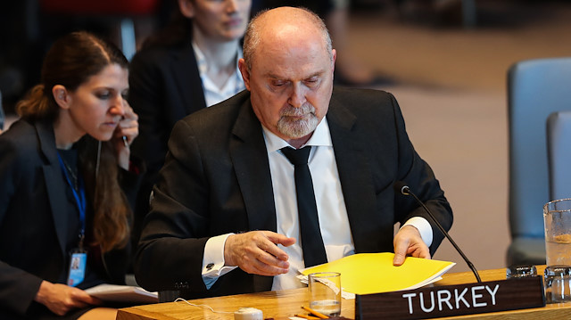 Turkey's UN envoy Feridun Sinirlioğlu