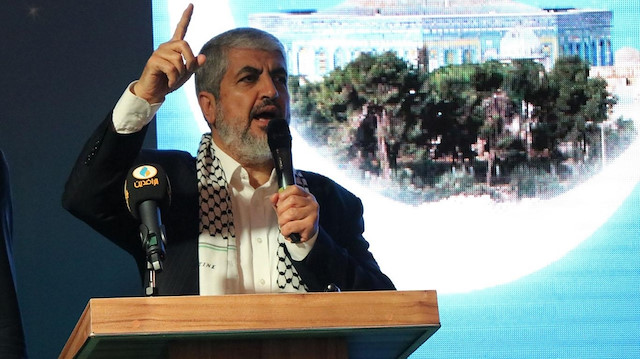 Hamas'ın eski Siyasi Büro Başkanı Halid Meşal.