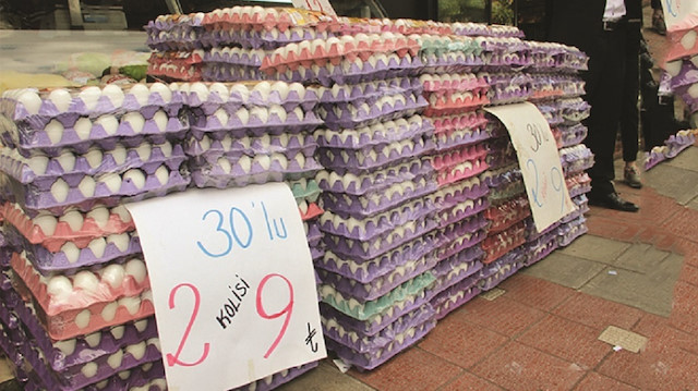 Yumurta fiyatlarında düşüş yaşanıyor.