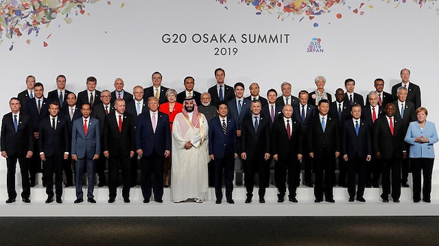 G-20 Liderler Zirvesi aile fotoğrafı