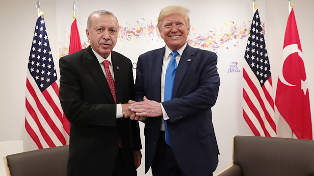Cumhurbaşkanı Erdoğan, Trump ile G20 Zirvesinde görüşme gerçekleştirdi.