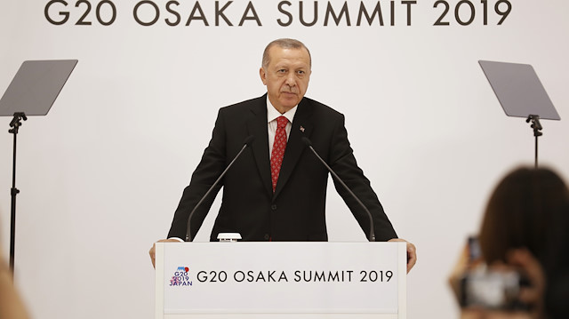 Cumhurbaşkanı Erdoğan'dan G-20 değerlendirmesi