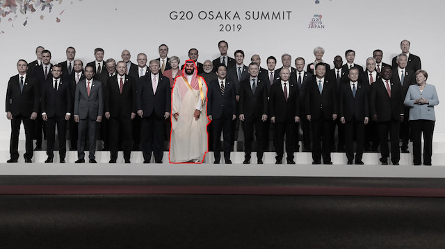 G20 zirvesindeki aile fotoğrafında dikkati çeken 'Selman' detayı