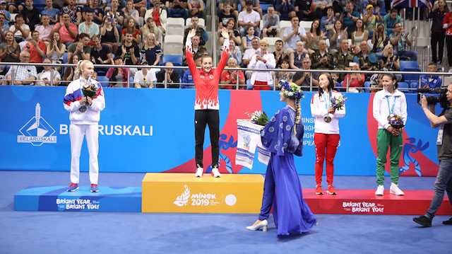 File photo: Buse Naz Çakıroğlu wins gold medal