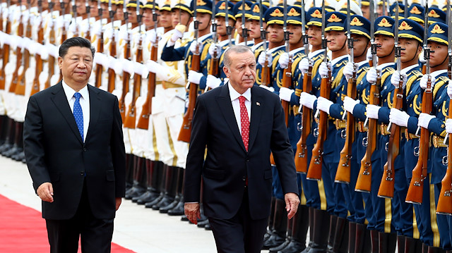 President of Turkey Recep Tayyip Erdoğan in China

