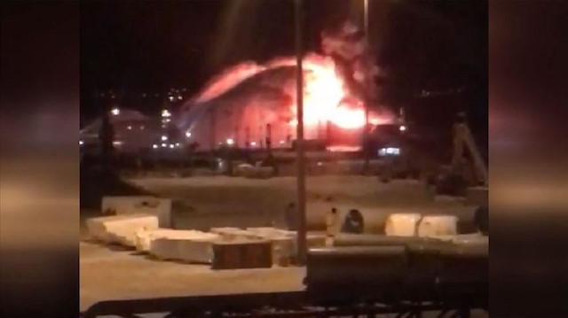 A tanker exploded in İzmir