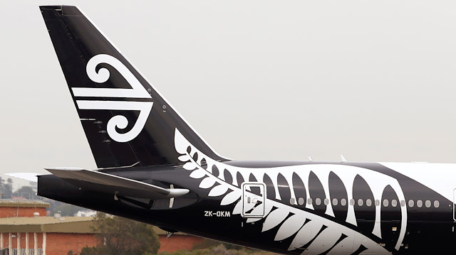An Air New Zealand Boeing 777-300ER plane
