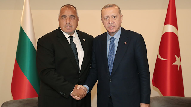 Cumhurbaşkanı Erdoğan, Bulgaristan Başbakanı Boyko Borisov'u kabul etti.