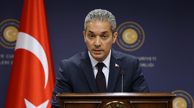 Turkish Foreign Ministry Spokesman Hami Aksoy