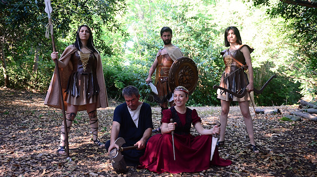 هرقل ونساء الأمازون وشخصيات إغريقية حاضرون في جزيرة تركية مثيرة 