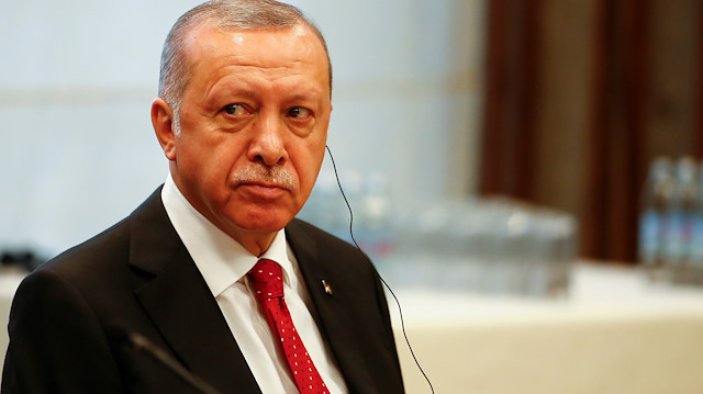 Turkey President Recep Tayip Erdogan attends the South East European Cooperation Process (SEECP) summit in Sarajevo, Bosnia and Herzegovina, July 9, 2019. REUTERS/Dado Ruvic  