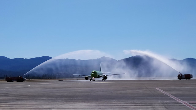 مطار "دالامان" التركي يستقبل أول رحلة لـ"S7" الروسية