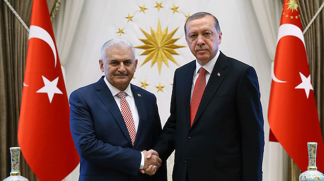 Binali Yıldırım - Cumhurbaşkanı Recep Tayyip Erdoğan