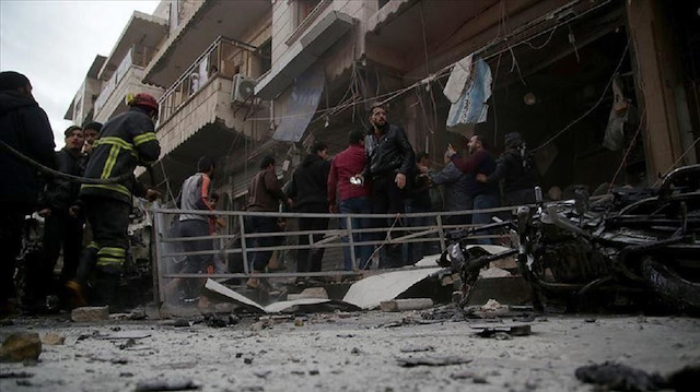 8 قتلى في تفجير إرهابي يستهدف عفرين شمالي سوريا