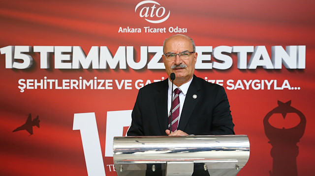 ATO Yönetim Kurulu Başkanı Gürsel Baran.