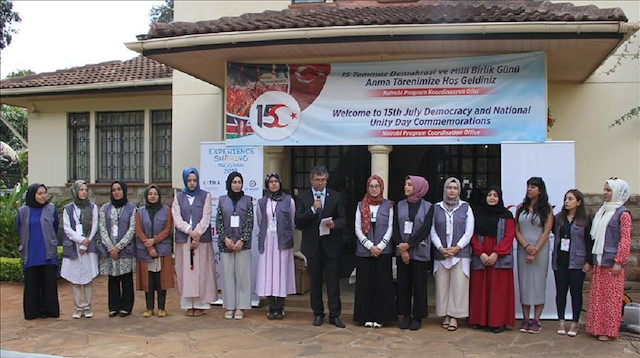 Turks, Kenyans honor martyrs of 2016 failed coup