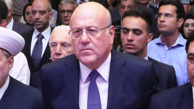 Former Lebanese Prime Minister Najib Mikati
