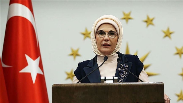 أمينة أردوغان: أشعر بفخر الانتماء للشعب التركي