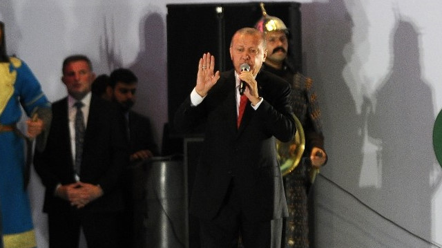 Cumhurbaşkanı Erdoğan.