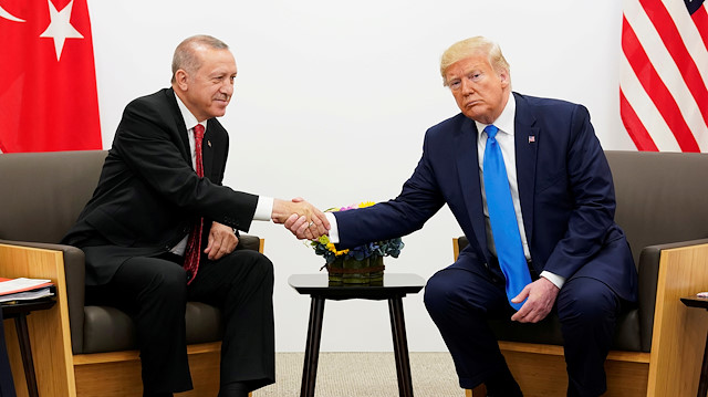 Arşiv: Cumhurbaşkanı Erdoğan ile ABD Başkanı Trump, G20 Zirvesinde bir araya gelmişti.