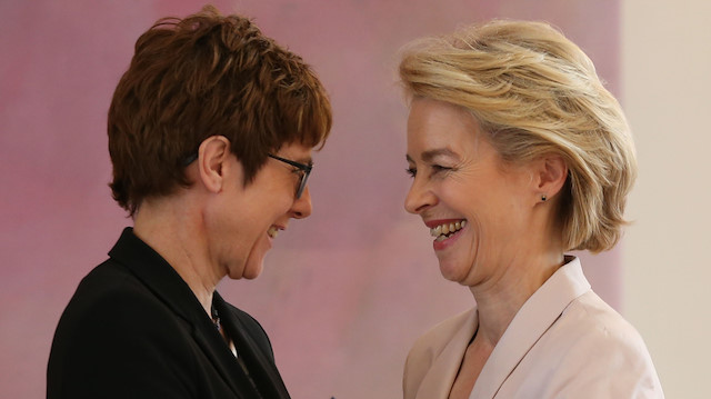 Merkel’s likely successor, CDU leader Annegret Kramp-Karrenbauer & New European Commission President Ursula von der Leyen