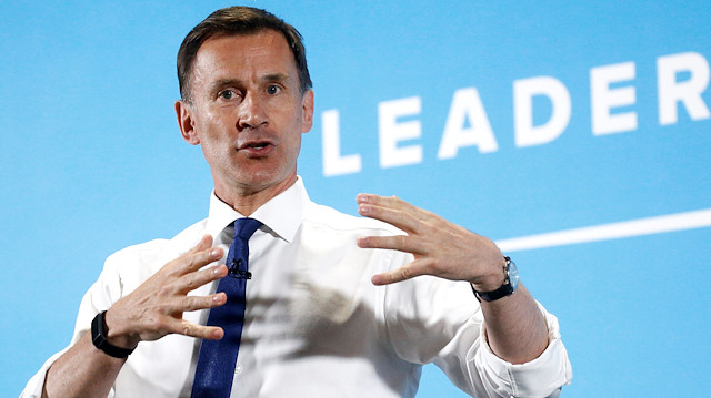 Jeremy Hunt, a leadership candidate for Britain's Conservative Party