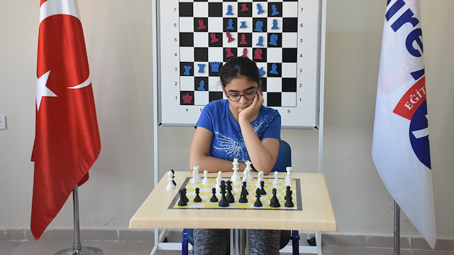 File photo: A Turkish chess player