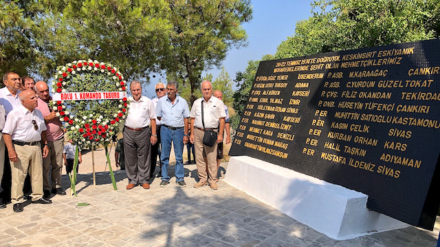 Kıbrıs Harekatı'nın kahraman askerleri 20 Temmuz kutlamaları çerçevesinde Kuzey Kıbrıs Türk Cumhuriyeti’ne geldi.