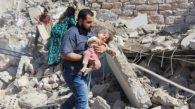 İdlib, ağır bombardıman altında