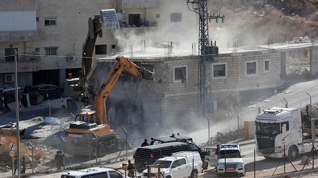 Doğu Kudüs'te İsrail yıkımı