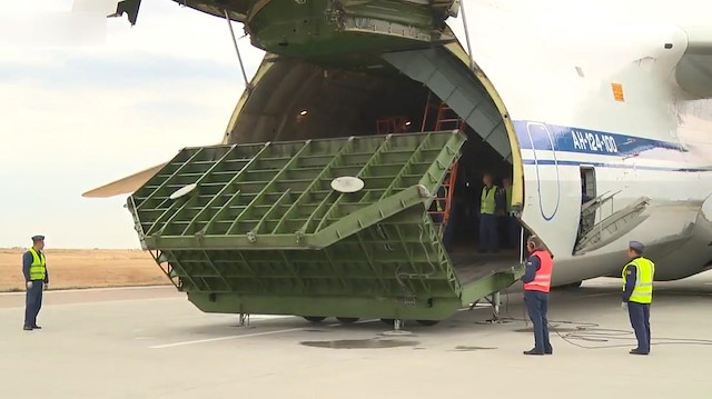 Rusya Savunma Bakanlığı, S400 sevkiyatının videosunu yayınlamıştı 