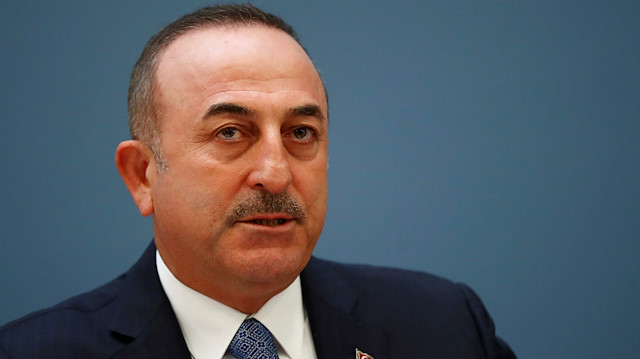 FILE PHOTO: Turkish Foreign Minister Mevlut Cavusoglu attends a news conference in Riga, Latvia May 16, 2019. REUTERS/Ints Kalnins/File Photo  