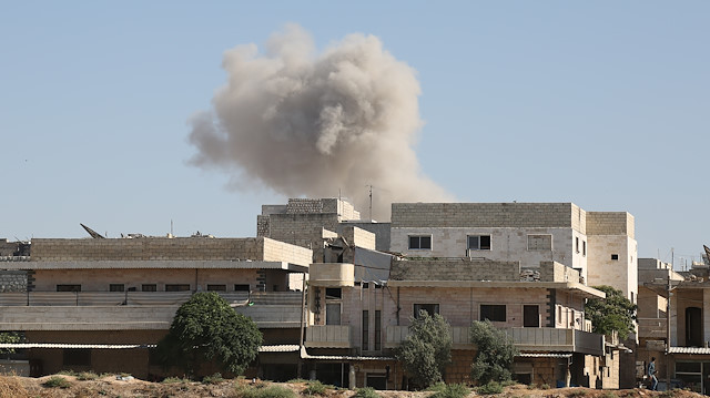 Airstrikes continue to hit Idlib

