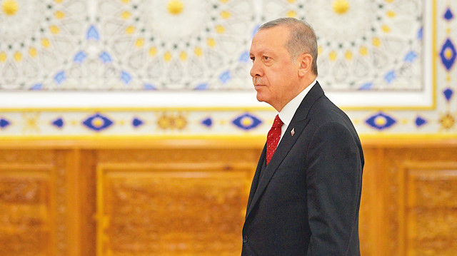 ​Cumhurbaşkanı ve AK Parti Genel Başkanı Recep Tayyip Erdoğan
