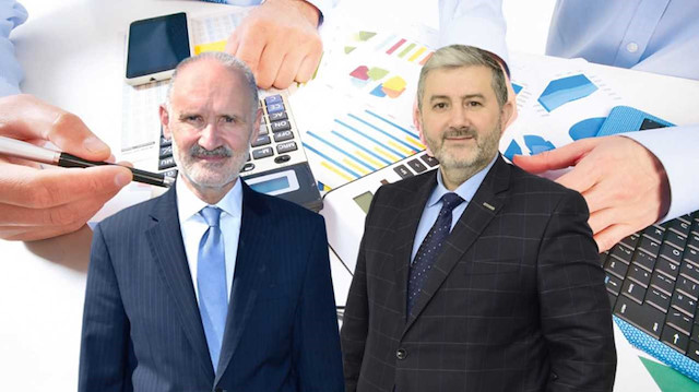 İTO Başkanı Şekib Avdagiç ve MÜSİAD Başkanı Abdurrahman Kaan.
