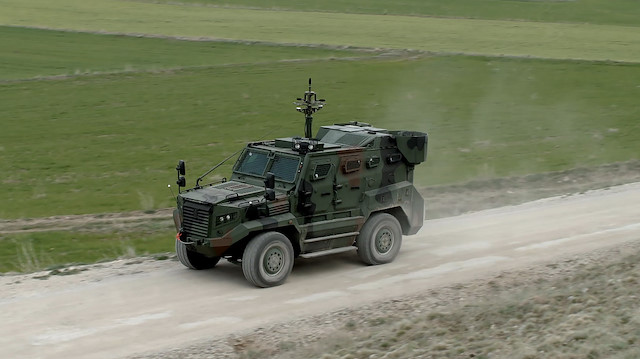 Turkish armored vehicle 'Hızır' 