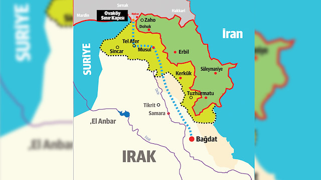 Ankara ile Bağdat arasındaki ticareti doğrudan sağlayacak olan Ovaköy'ün ardından yeni kapılar da gündeme gelecek.