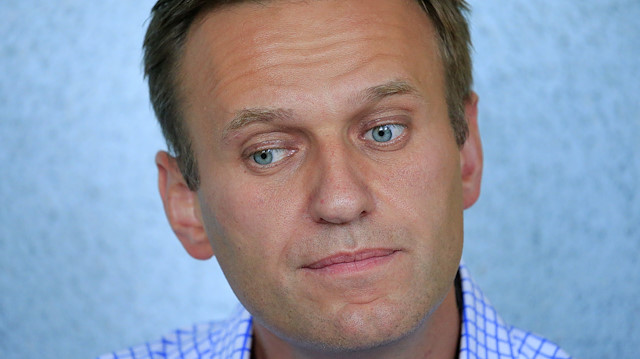 FILE PHOTO: Russian opposition leader Alexei Navalny, who is charged with participation in an unauthorised protest rally, attends a court hearing in Moscow, Russia July 1, 2019. REUTERS/Tatyana Makeyeva/File Photo

