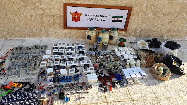 Turkey seizes 1 ton of explosives from Daesh in northern Syria