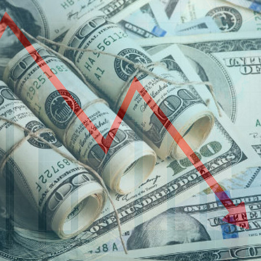 Dolar düşüşünü üçüncü aya taşıdı
