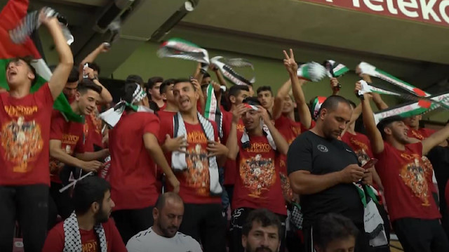 Filistinli gençleri Albayrak ağırladı