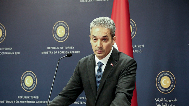 Turkey’s Foreign Ministry spokesman Hami Aksoy