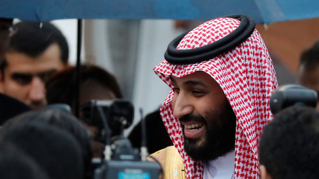 Saudi Arabia's Crown Prince Mohammed bin Salman arrives ahead of the G20 leaders summit in Osaka, Japan June 27, 2019. REUTERS/Jorge Silva


