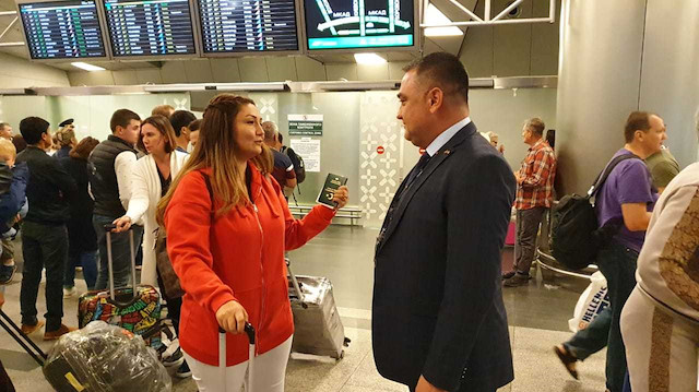  Ruken Kolçak Gümüştekin Rusya'ya vizesiz giren ilk Türk yolcu oldu.