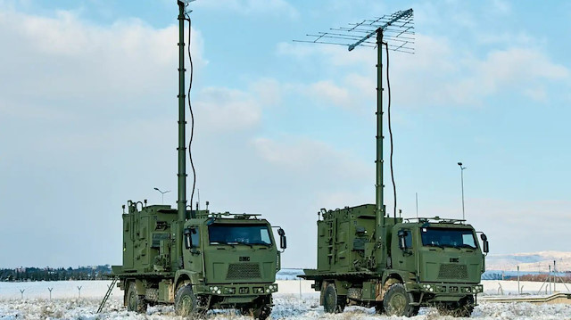 Mobil V/UHF Elektronik Taarruz Sistemi MİLKAR-3A3.
