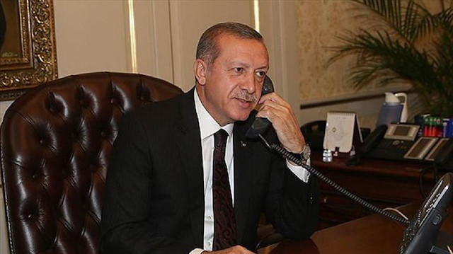 الرئيس أردوغان يتبادل تهاني العيد مع عدد من زعماء الدول