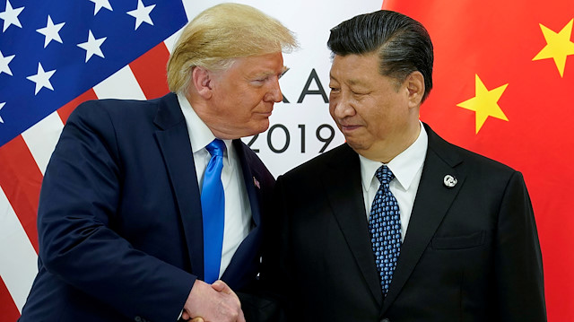 ABD Başkanı Donald Trump ve Çin Devlet Başkanı Xi Jinping.
