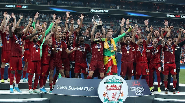 Liverpool win UEFA Super Cup